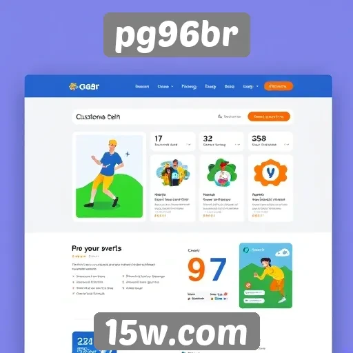 Acessibilidade e usabilidade do site pg96br